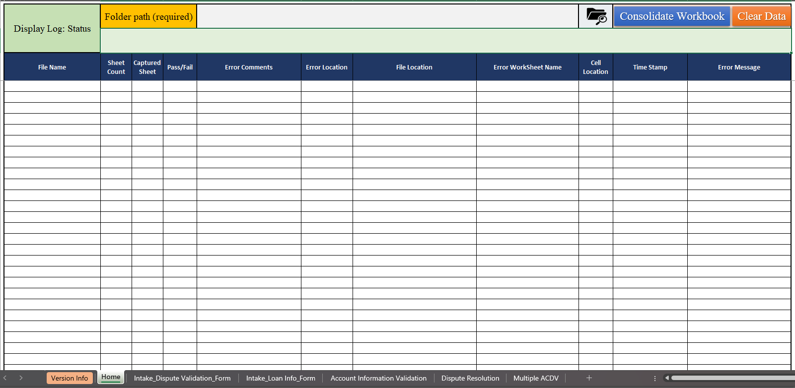 Excel consolidation workbook product preview